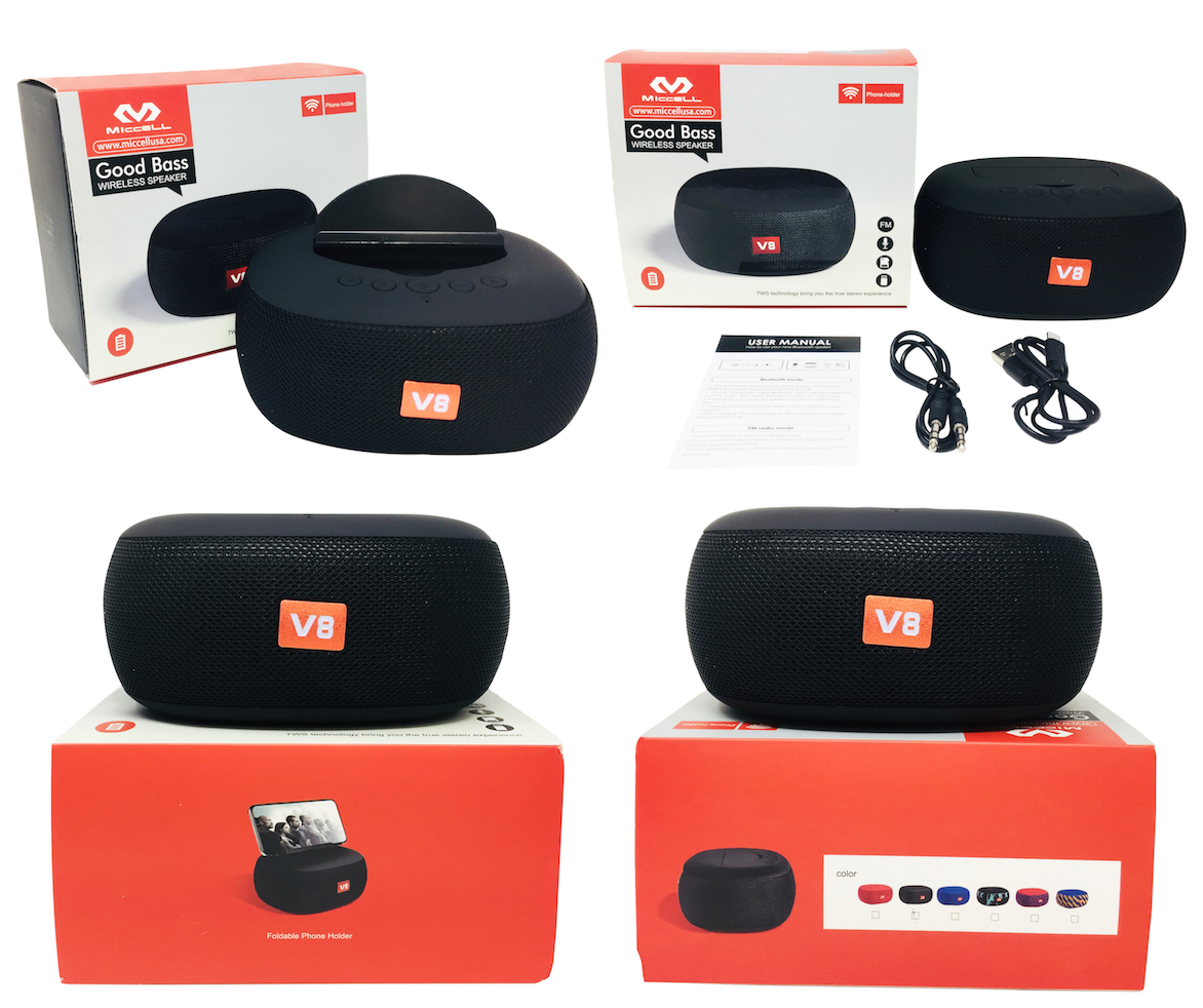S442 Miccell Portable Wireless Speaker (V8)